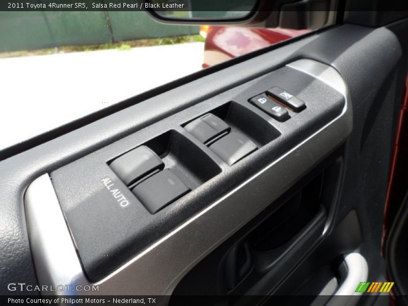 Salsa Red Pearl / Black Leather 2011 Toyota 4Runner SR5