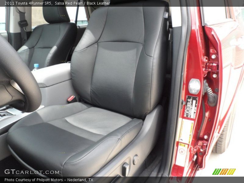 Salsa Red Pearl / Black Leather 2011 Toyota 4Runner SR5