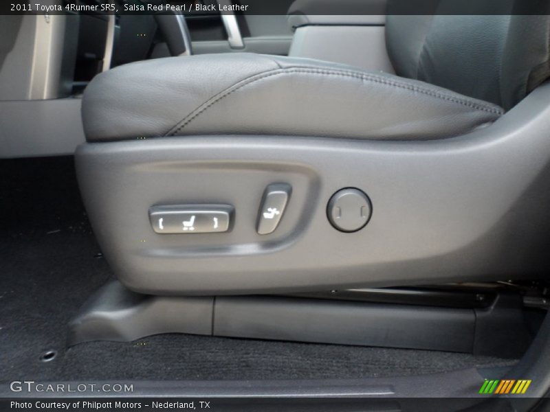 Salsa Red Pearl / Black Leather 2011 Toyota 4Runner SR5