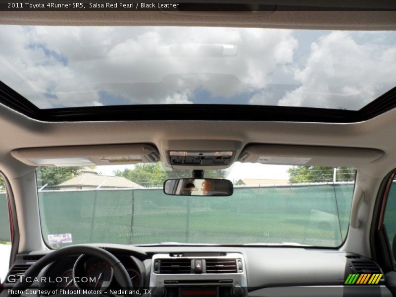 Salsa Red Pearl / Black Leather 2011 Toyota 4Runner SR5