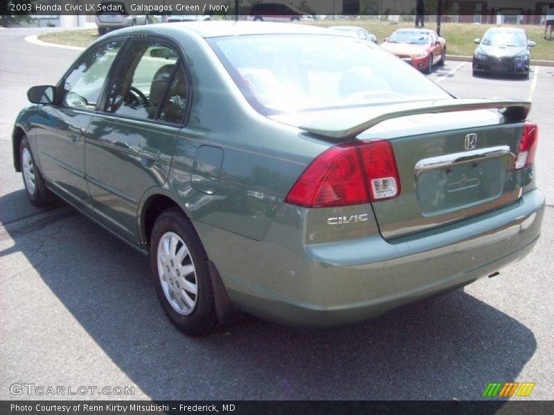  2003 Civic LX Sedan Galapagos Green
