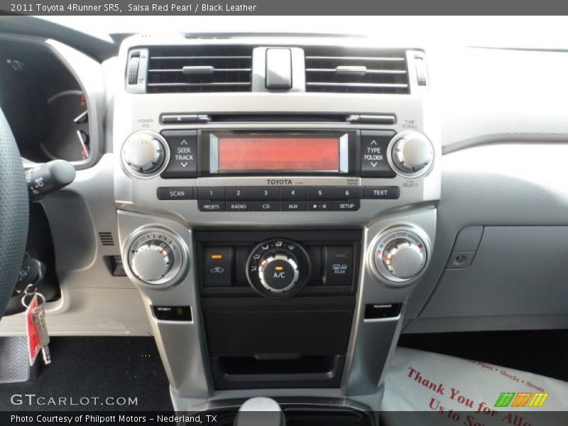 Salsa Red Pearl / Black Leather 2011 Toyota 4Runner SR5