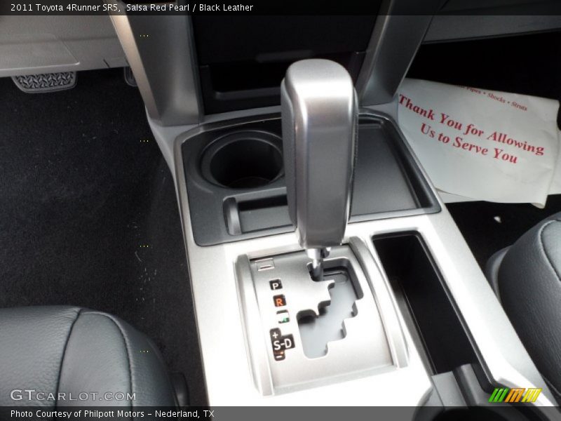 Salsa Red Pearl / Black Leather 2011 Toyota 4Runner SR5