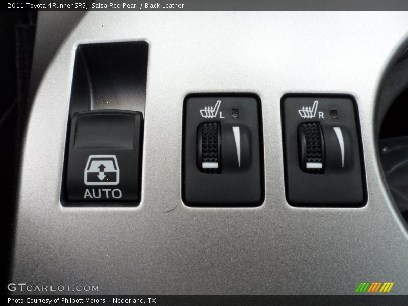 Salsa Red Pearl / Black Leather 2011 Toyota 4Runner SR5