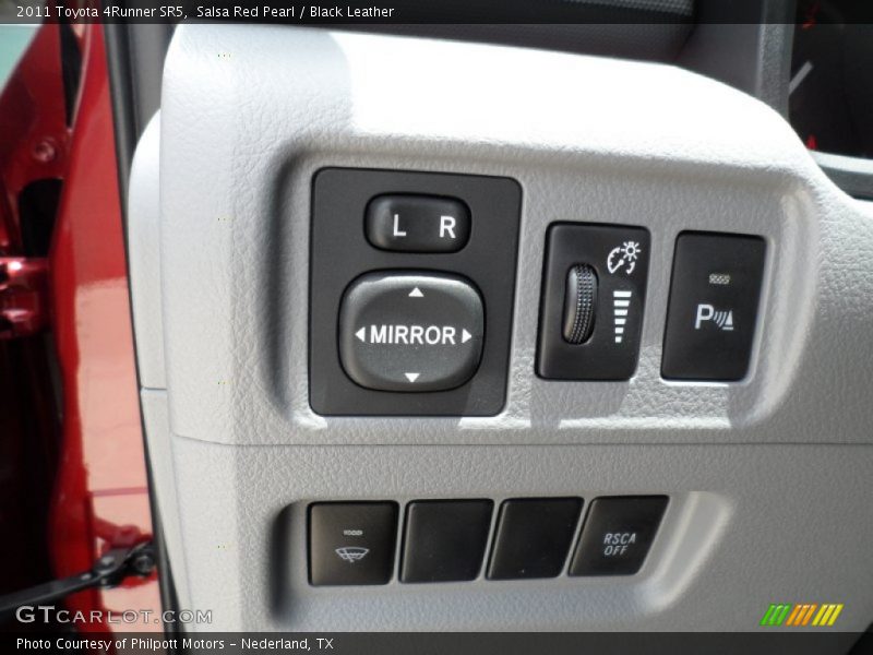 Salsa Red Pearl / Black Leather 2011 Toyota 4Runner SR5