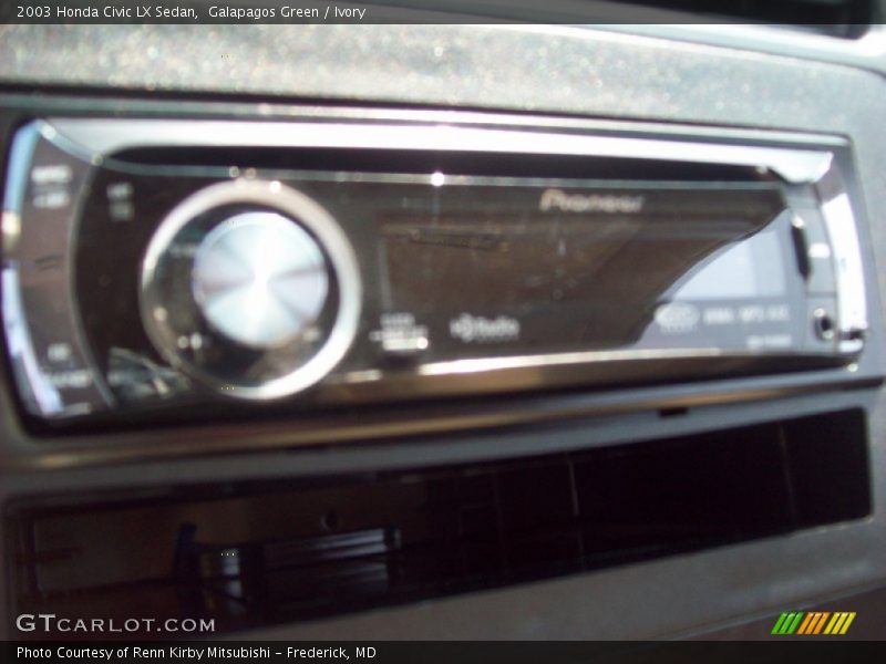 Galapagos Green / Ivory 2003 Honda Civic LX Sedan