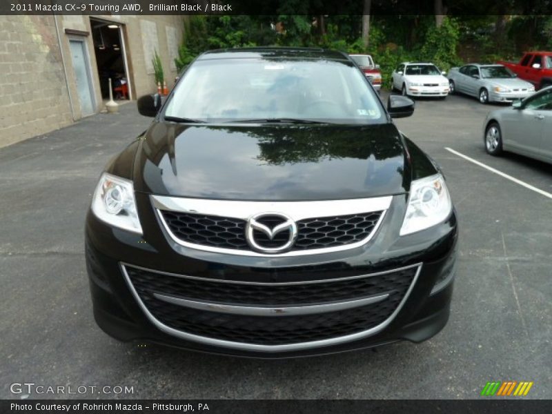 Brilliant Black / Black 2011 Mazda CX-9 Touring AWD