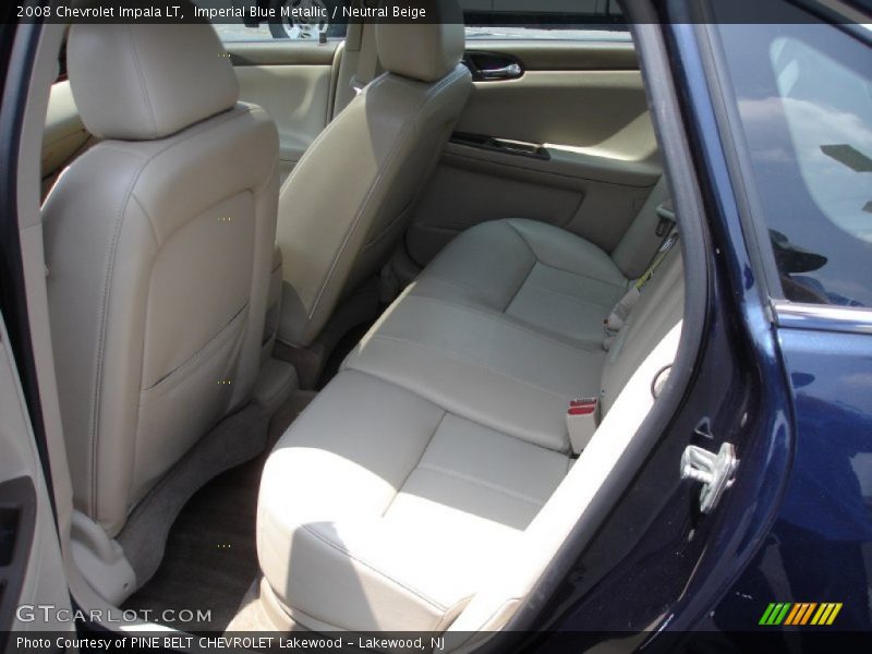 Imperial Blue Metallic / Neutral Beige 2008 Chevrolet Impala LT