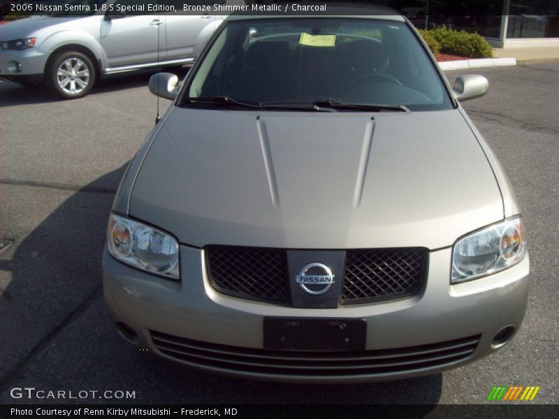 Bronze Shimmer Metallic / Charcoal 2006 Nissan Sentra 1.8 S Special Edition