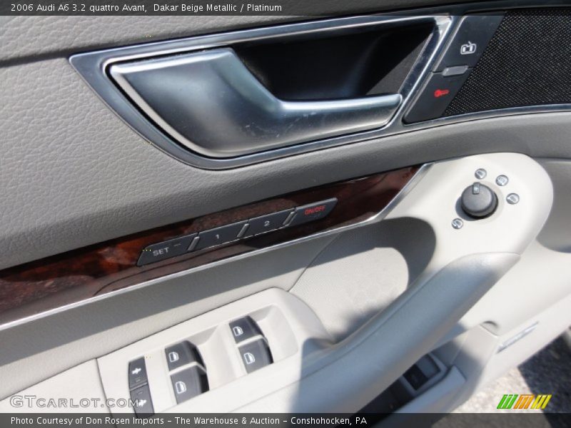 Dakar Beige Metallic / Platinum 2006 Audi A6 3.2 quattro Avant