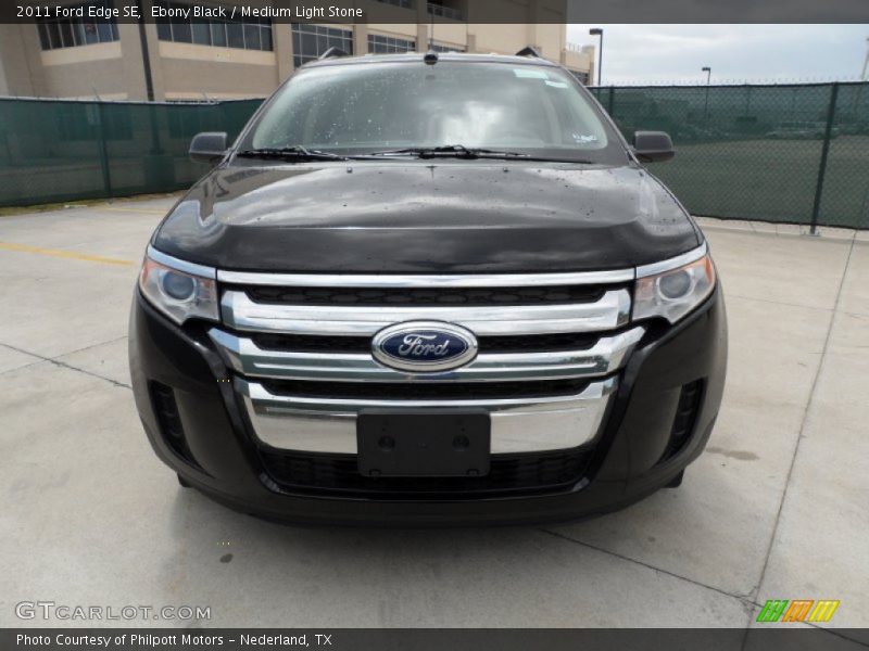 Ebony Black / Medium Light Stone 2011 Ford Edge SE