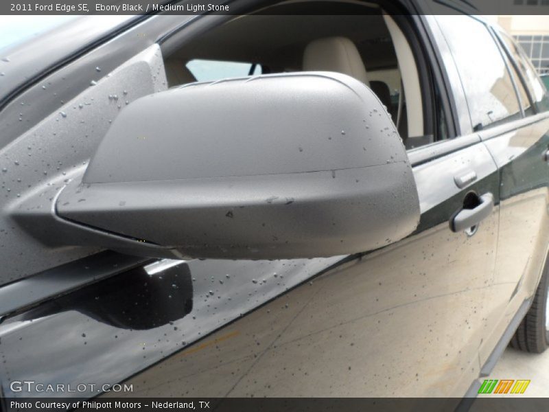 Ebony Black / Medium Light Stone 2011 Ford Edge SE