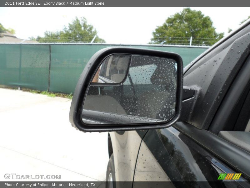 Ebony Black / Medium Light Stone 2011 Ford Edge SE