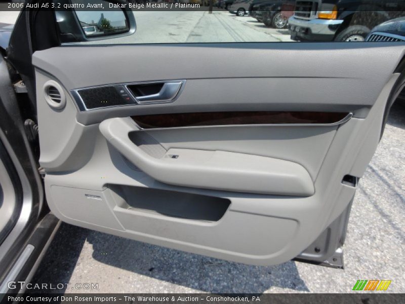 Door Panel of 2006 A6 3.2 quattro Avant