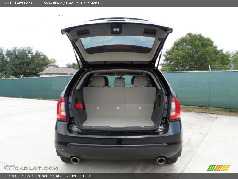 Ebony Black / Medium Light Stone 2011 Ford Edge SE