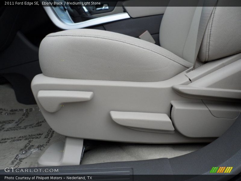 Ebony Black / Medium Light Stone 2011 Ford Edge SE