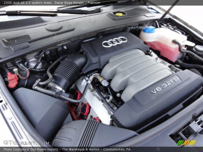  2006 A6 3.2 quattro Avant Engine - 3.2 Liter FSI DOHC 24-Valve VVT V6