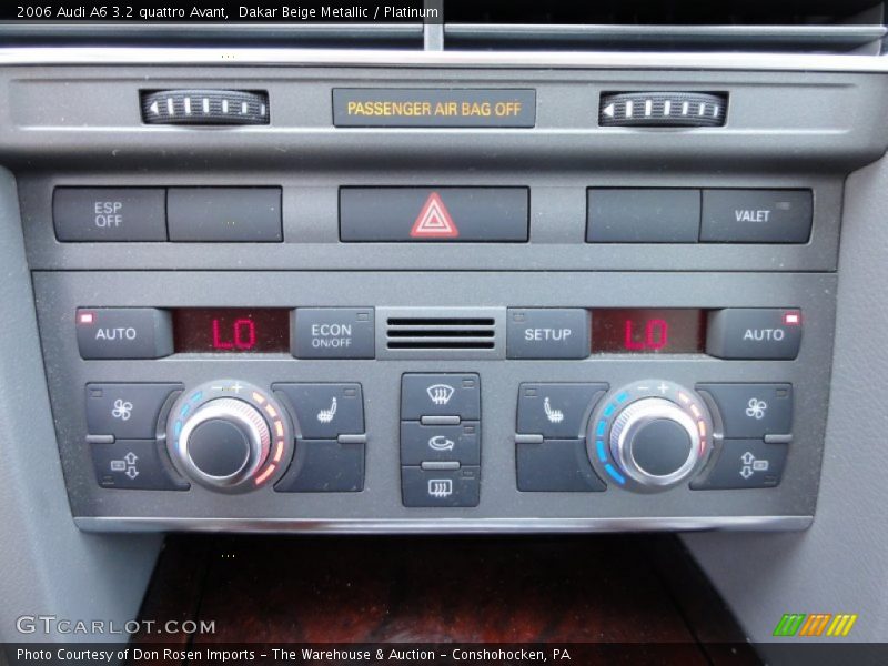 Controls of 2006 A6 3.2 quattro Avant