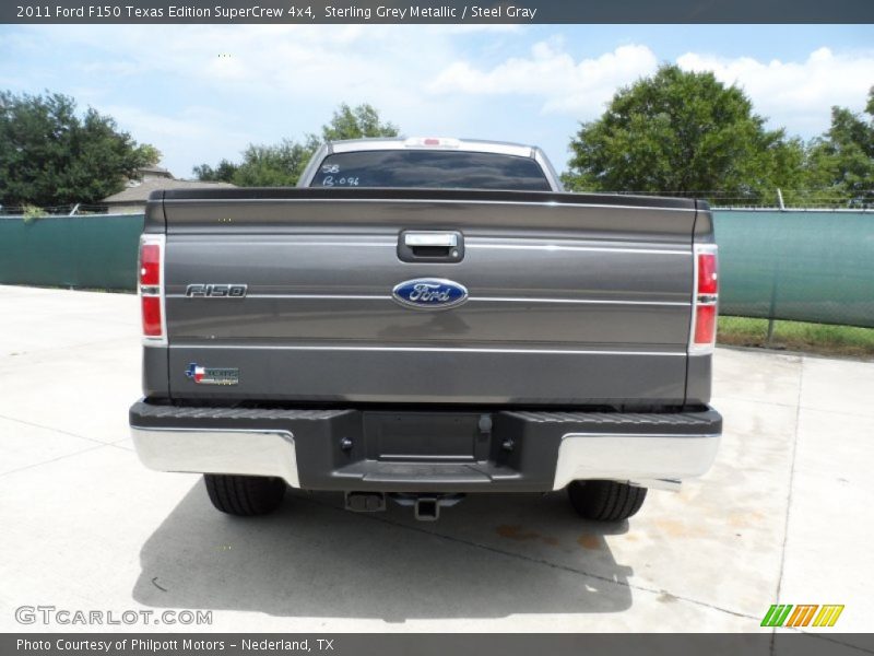 Sterling Grey Metallic / Steel Gray 2011 Ford F150 Texas Edition SuperCrew 4x4