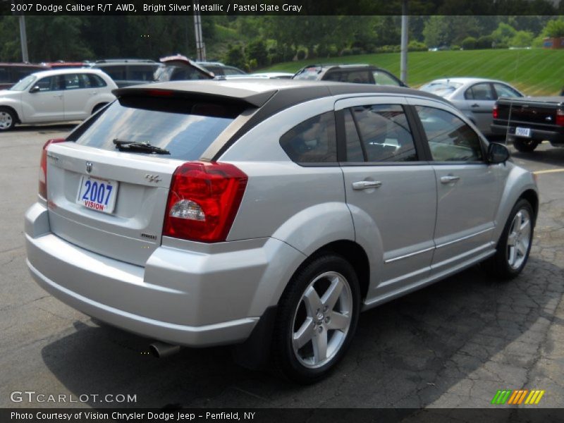Bright Silver Metallic / Pastel Slate Gray 2007 Dodge Caliber R/T AWD