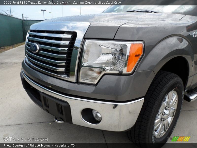 Sterling Grey Metallic / Steel Gray 2011 Ford F150 Texas Edition SuperCrew 4x4