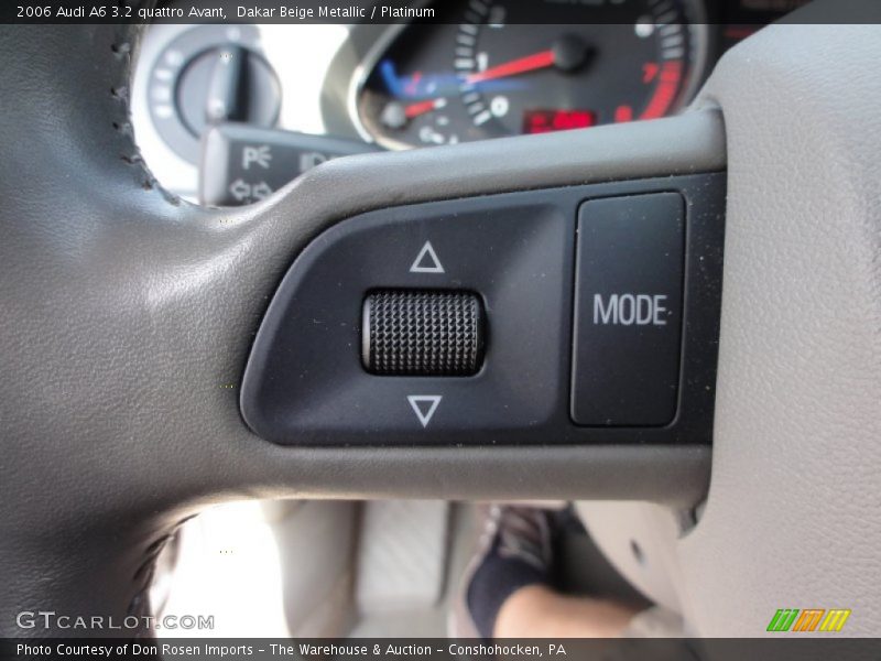 Controls of 2006 A6 3.2 quattro Avant