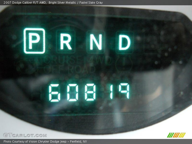 Bright Silver Metallic / Pastel Slate Gray 2007 Dodge Caliber R/T AWD