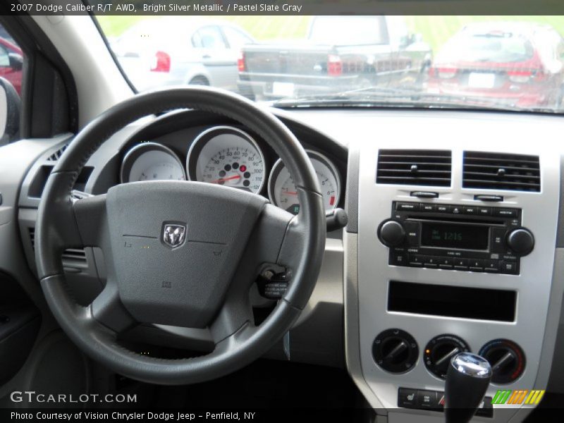 Bright Silver Metallic / Pastel Slate Gray 2007 Dodge Caliber R/T AWD