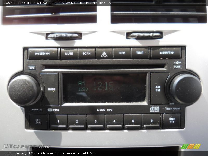 Bright Silver Metallic / Pastel Slate Gray 2007 Dodge Caliber R/T AWD