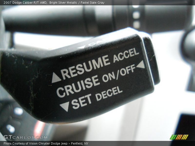 Bright Silver Metallic / Pastel Slate Gray 2007 Dodge Caliber R/T AWD