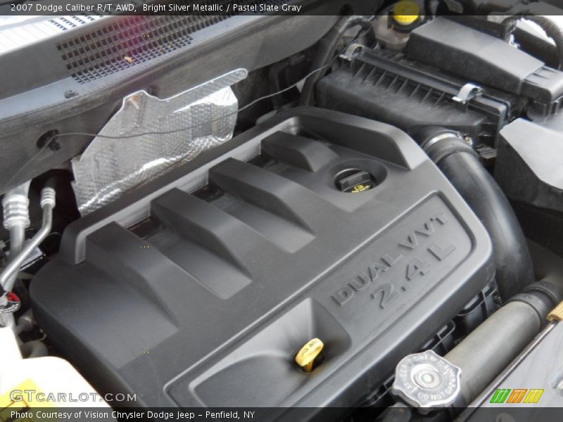 Bright Silver Metallic / Pastel Slate Gray 2007 Dodge Caliber R/T AWD