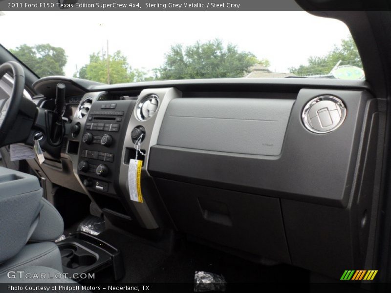 Sterling Grey Metallic / Steel Gray 2011 Ford F150 Texas Edition SuperCrew 4x4