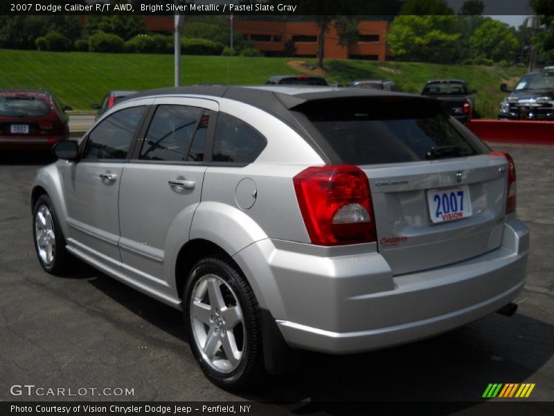Bright Silver Metallic / Pastel Slate Gray 2007 Dodge Caliber R/T AWD