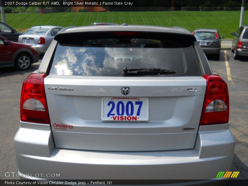 Bright Silver Metallic / Pastel Slate Gray 2007 Dodge Caliber R/T AWD