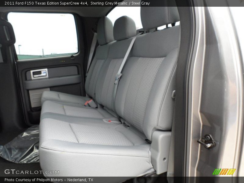 Sterling Grey Metallic / Steel Gray 2011 Ford F150 Texas Edition SuperCrew 4x4