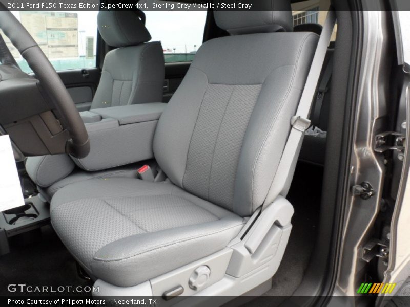 Sterling Grey Metallic / Steel Gray 2011 Ford F150 Texas Edition SuperCrew 4x4