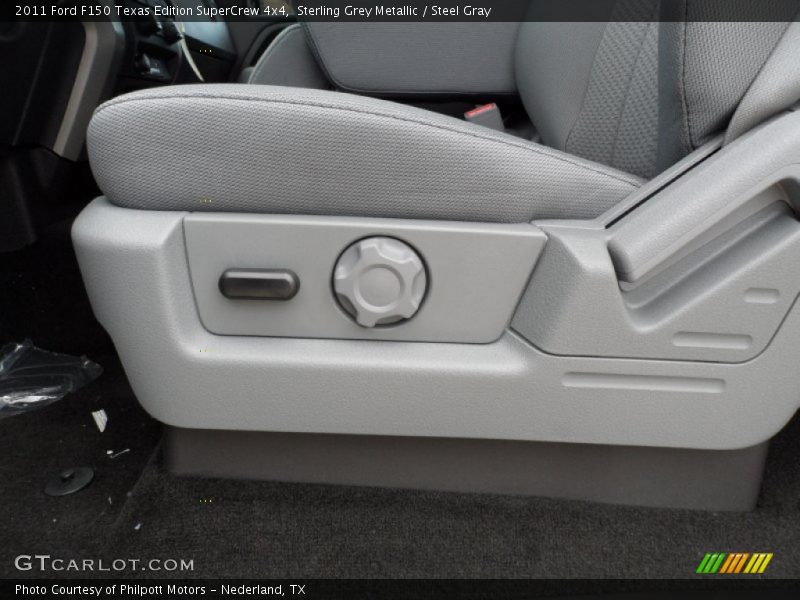Sterling Grey Metallic / Steel Gray 2011 Ford F150 Texas Edition SuperCrew 4x4