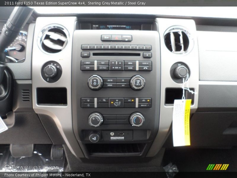 Sterling Grey Metallic / Steel Gray 2011 Ford F150 Texas Edition SuperCrew 4x4