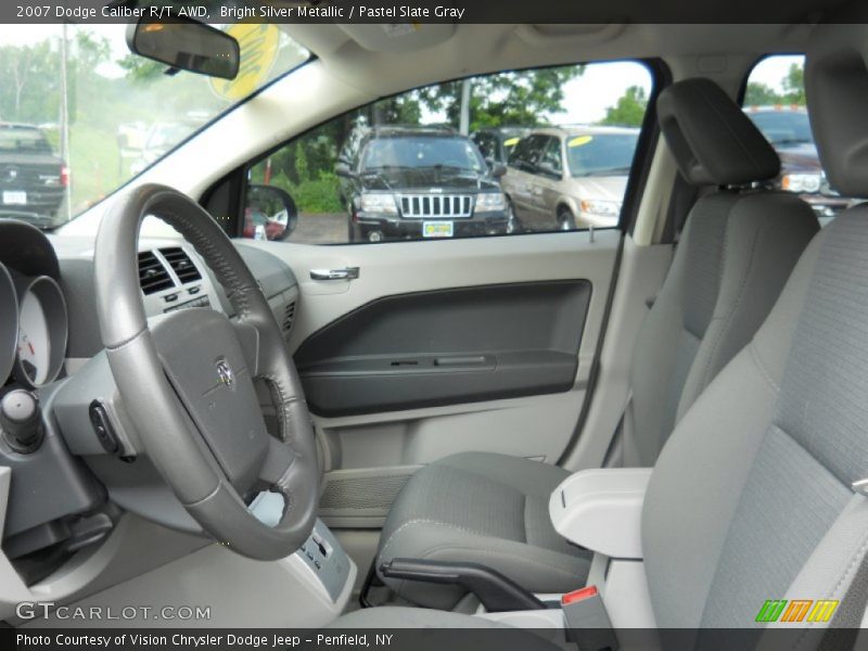 Bright Silver Metallic / Pastel Slate Gray 2007 Dodge Caliber R/T AWD