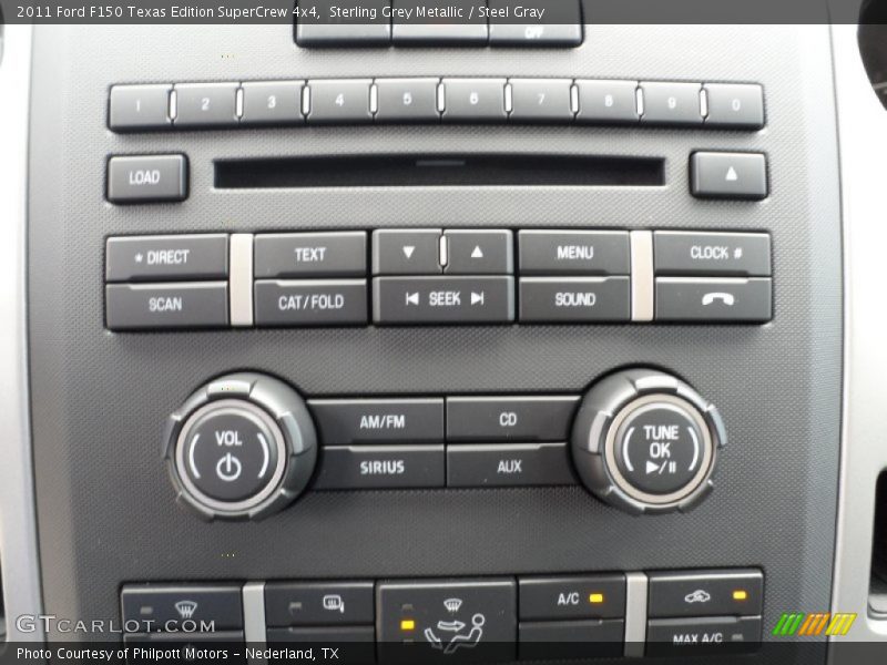 Sterling Grey Metallic / Steel Gray 2011 Ford F150 Texas Edition SuperCrew 4x4
