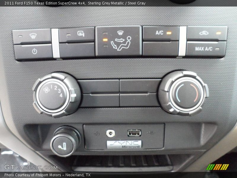 Sterling Grey Metallic / Steel Gray 2011 Ford F150 Texas Edition SuperCrew 4x4