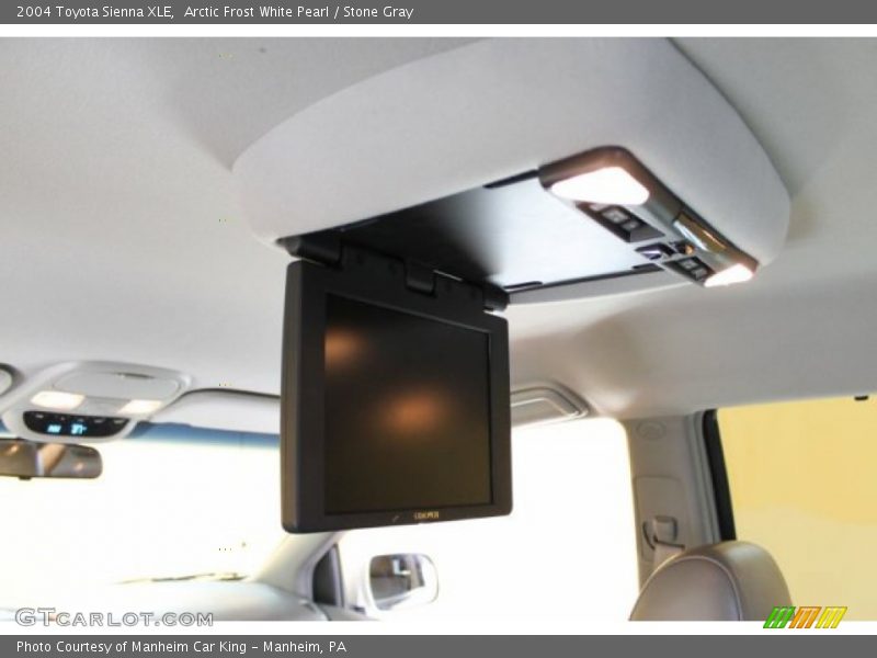 Arctic Frost White Pearl / Stone Gray 2004 Toyota Sienna XLE