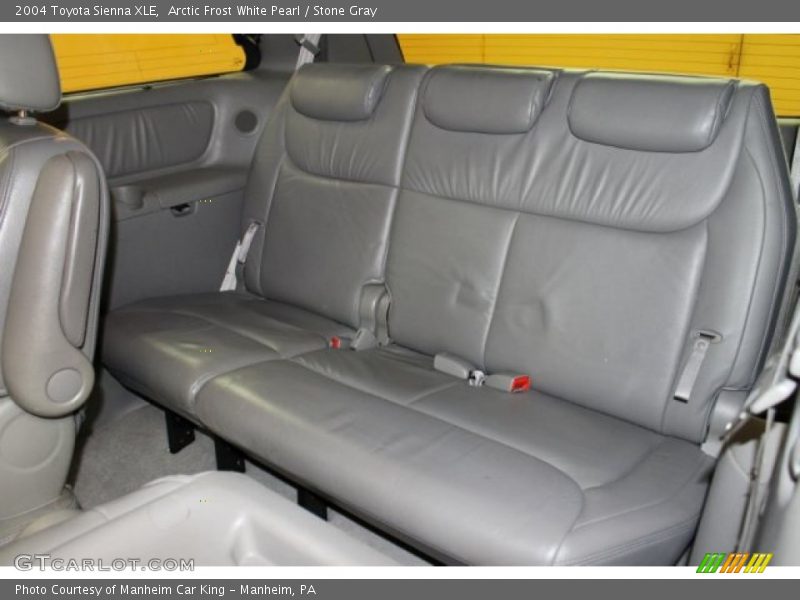 Arctic Frost White Pearl / Stone Gray 2004 Toyota Sienna XLE