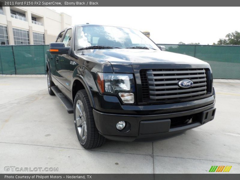 Ebony Black / Black 2011 Ford F150 FX2 SuperCrew