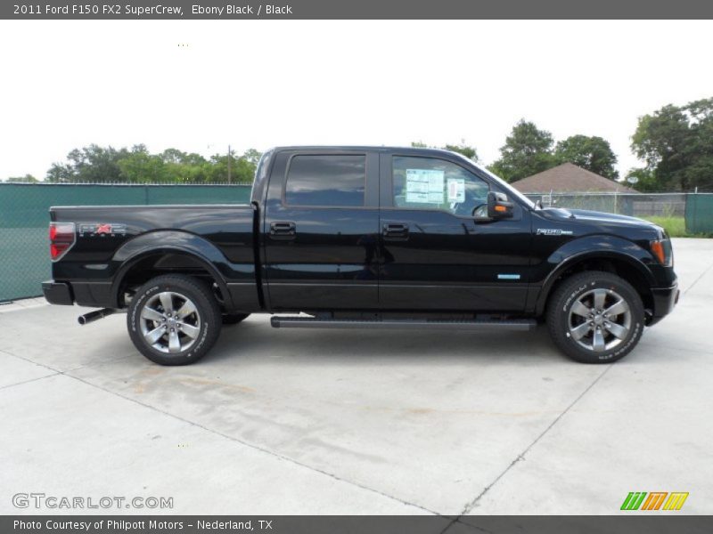 Ebony Black / Black 2011 Ford F150 FX2 SuperCrew