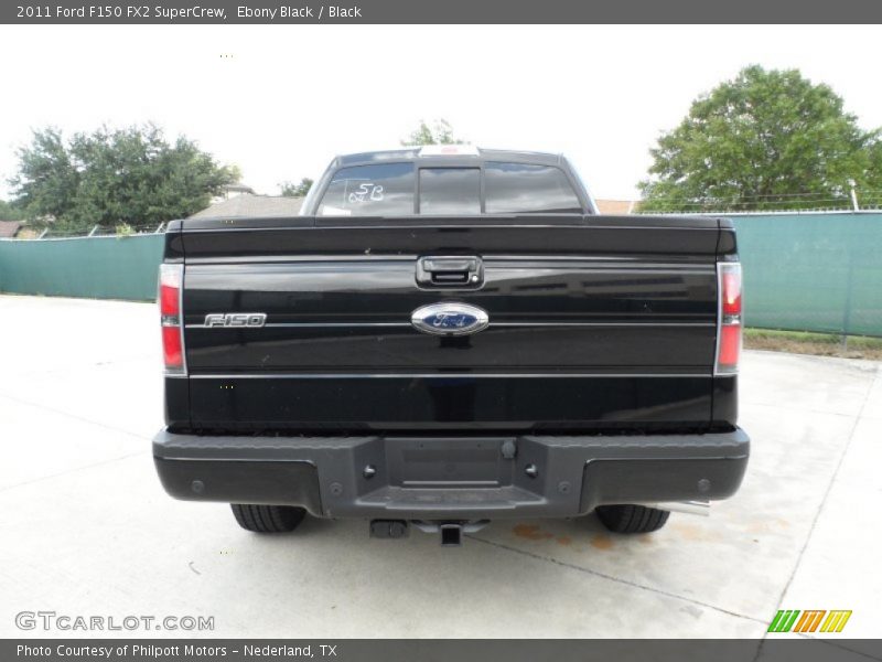 Ebony Black / Black 2011 Ford F150 FX2 SuperCrew