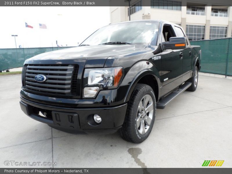Ebony Black / Black 2011 Ford F150 FX2 SuperCrew