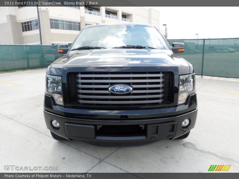 Ebony Black / Black 2011 Ford F150 FX2 SuperCrew