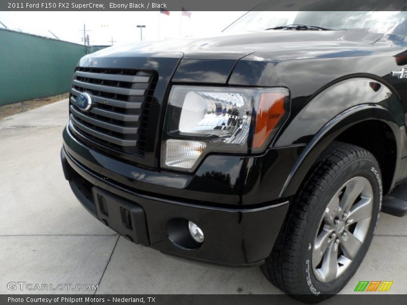 Ebony Black / Black 2011 Ford F150 FX2 SuperCrew