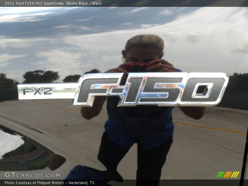 Ebony Black / Black 2011 Ford F150 FX2 SuperCrew